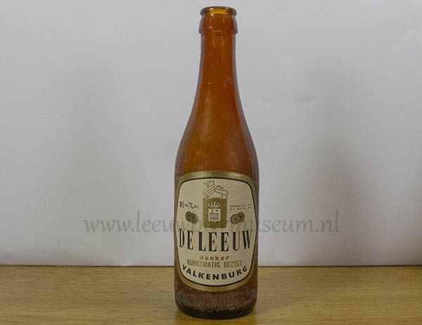Leeuw bier donker fles jaren 60
